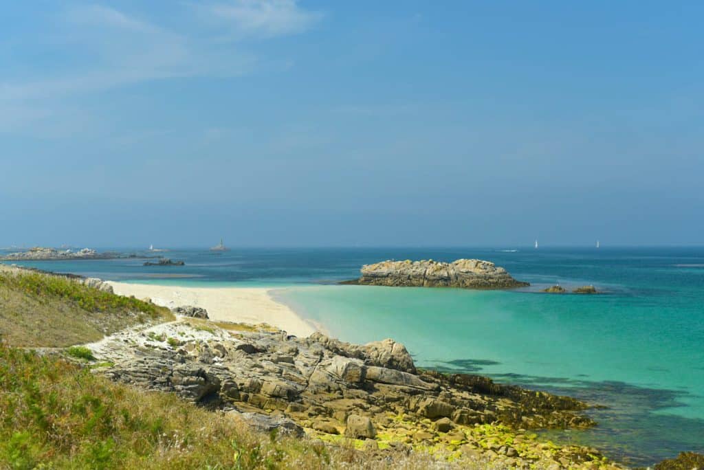 plage aux Glénans Quinquis